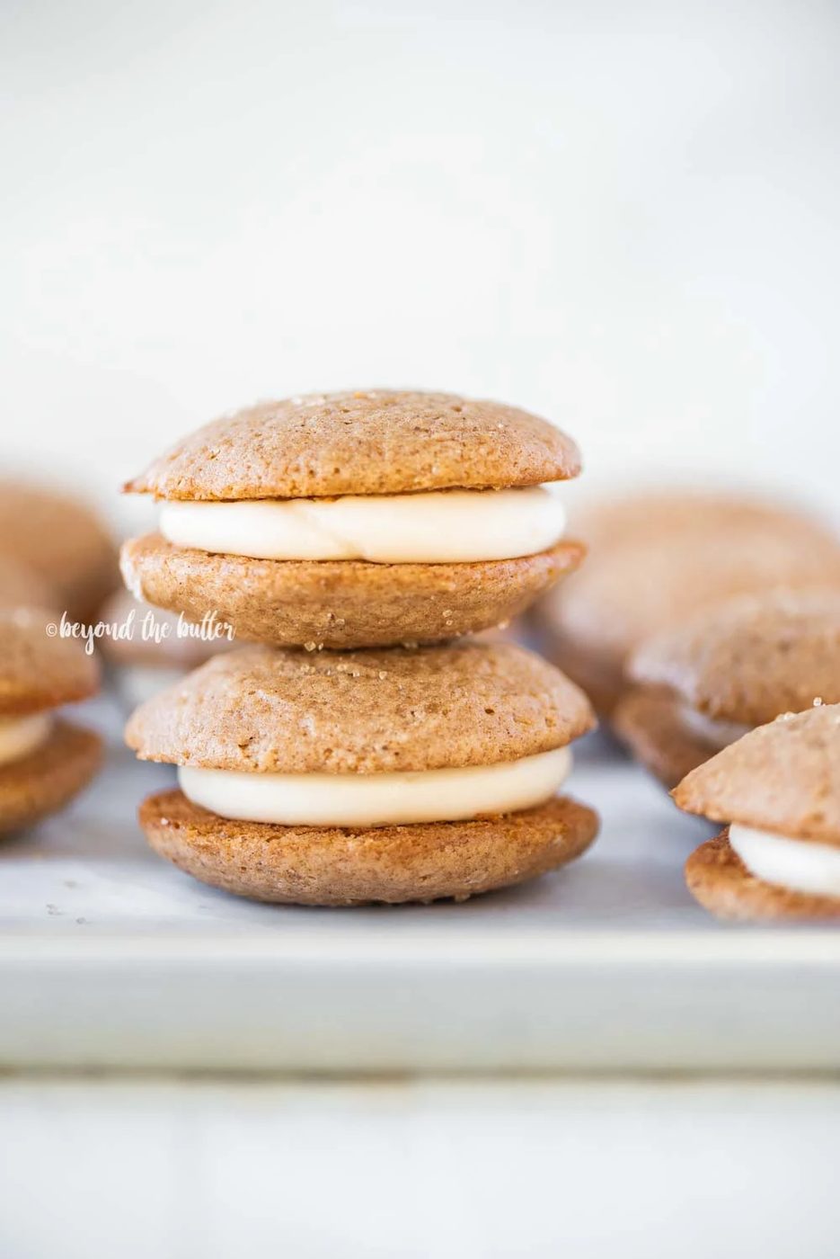Apple Cider Whoopie Pies with Caramel Cream Cheese Frosting | All Images © Sovuh, LLC