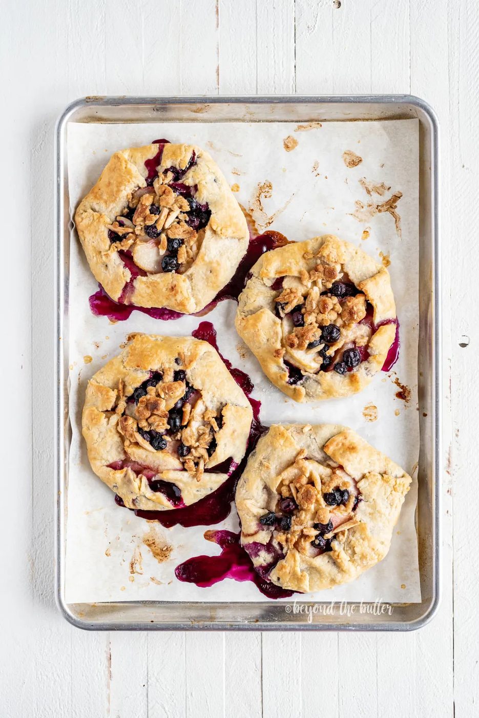Blueberry Peach Galettes | All Images © Sovuh, LLC