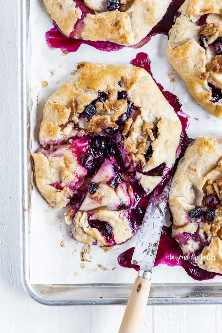 Blueberry Peach Galettes recipe | All Images © Sovuh, LLC
