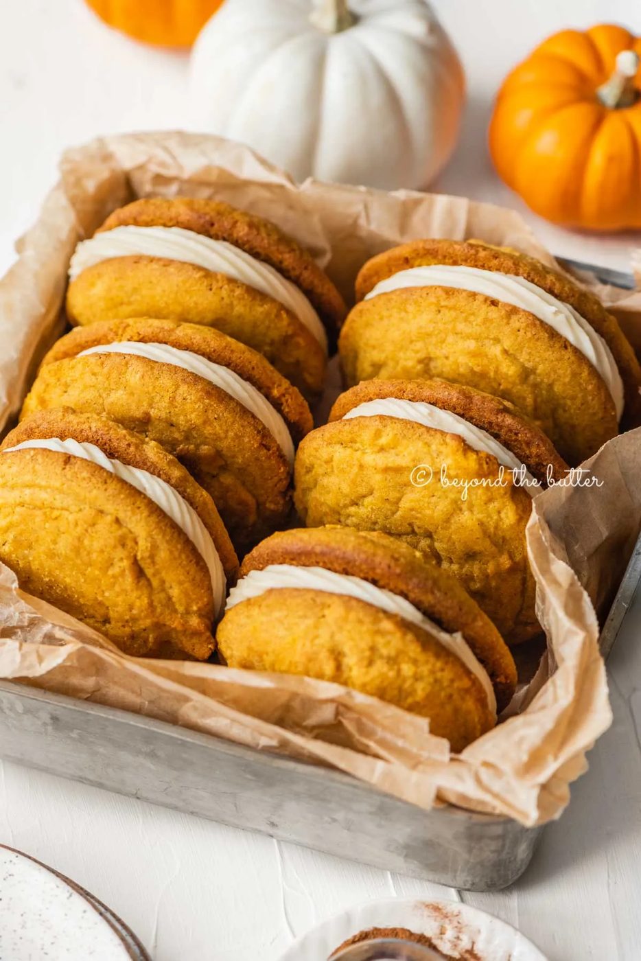 Whoopie Pies with Pumpkin