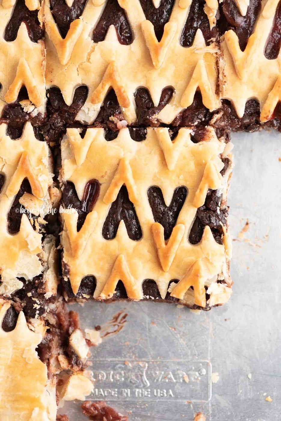 Chocolate Cherry Bourbon Slab Pie recipe | All Images © Sovuh, LLC
