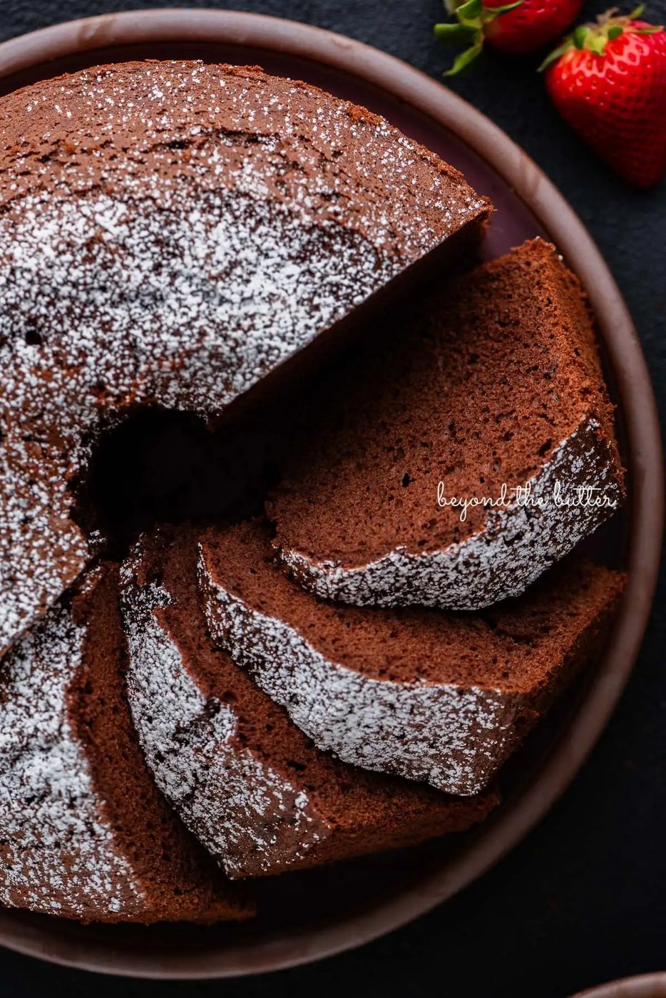 Chocolate Chiffon Cake from the kitchen