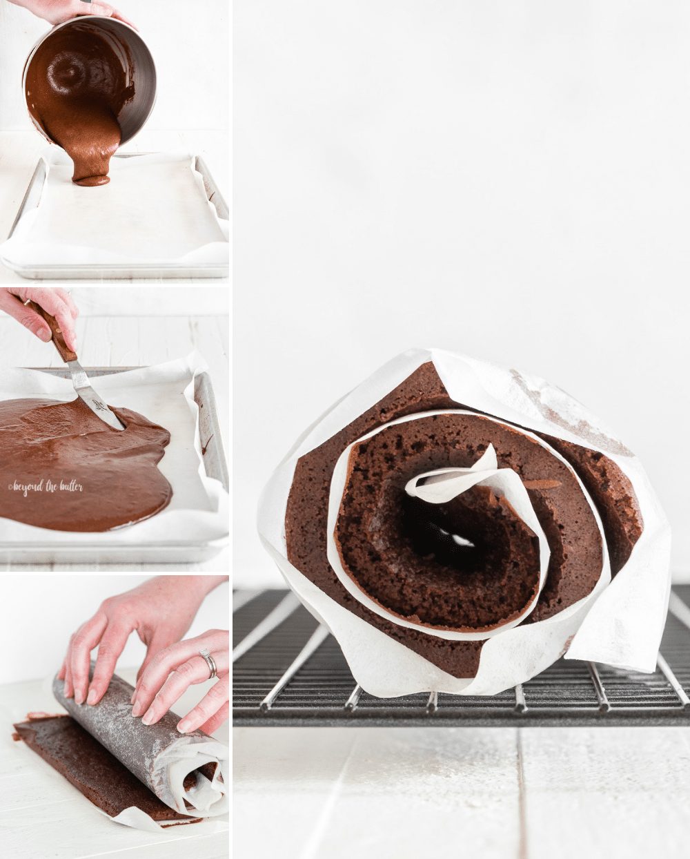 How to Make a Chocolate Pumpkin Cake Roll | All Images © Sovuh, LLC