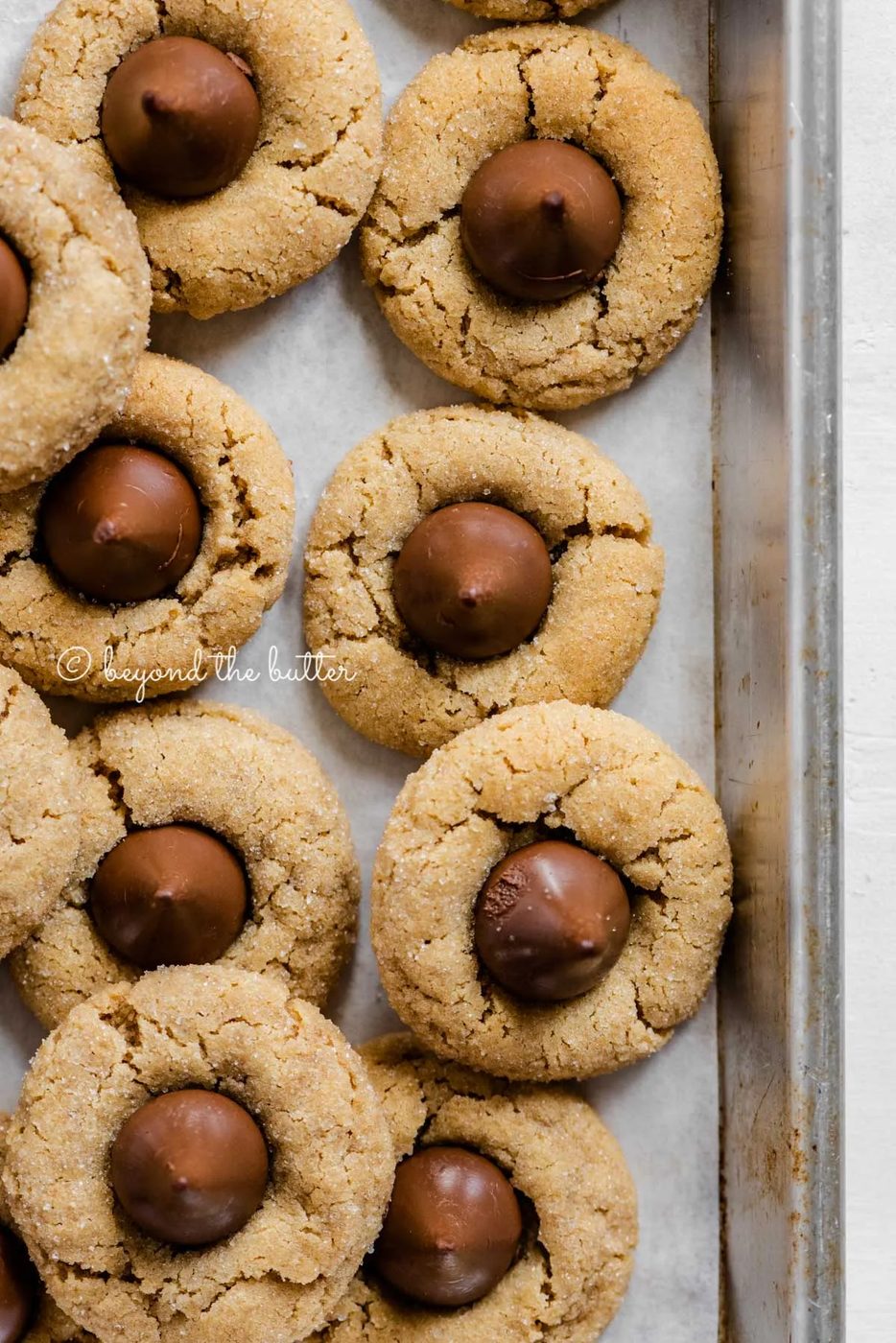 Overhead image of peanut butter blossoms | All Images © Sovuh