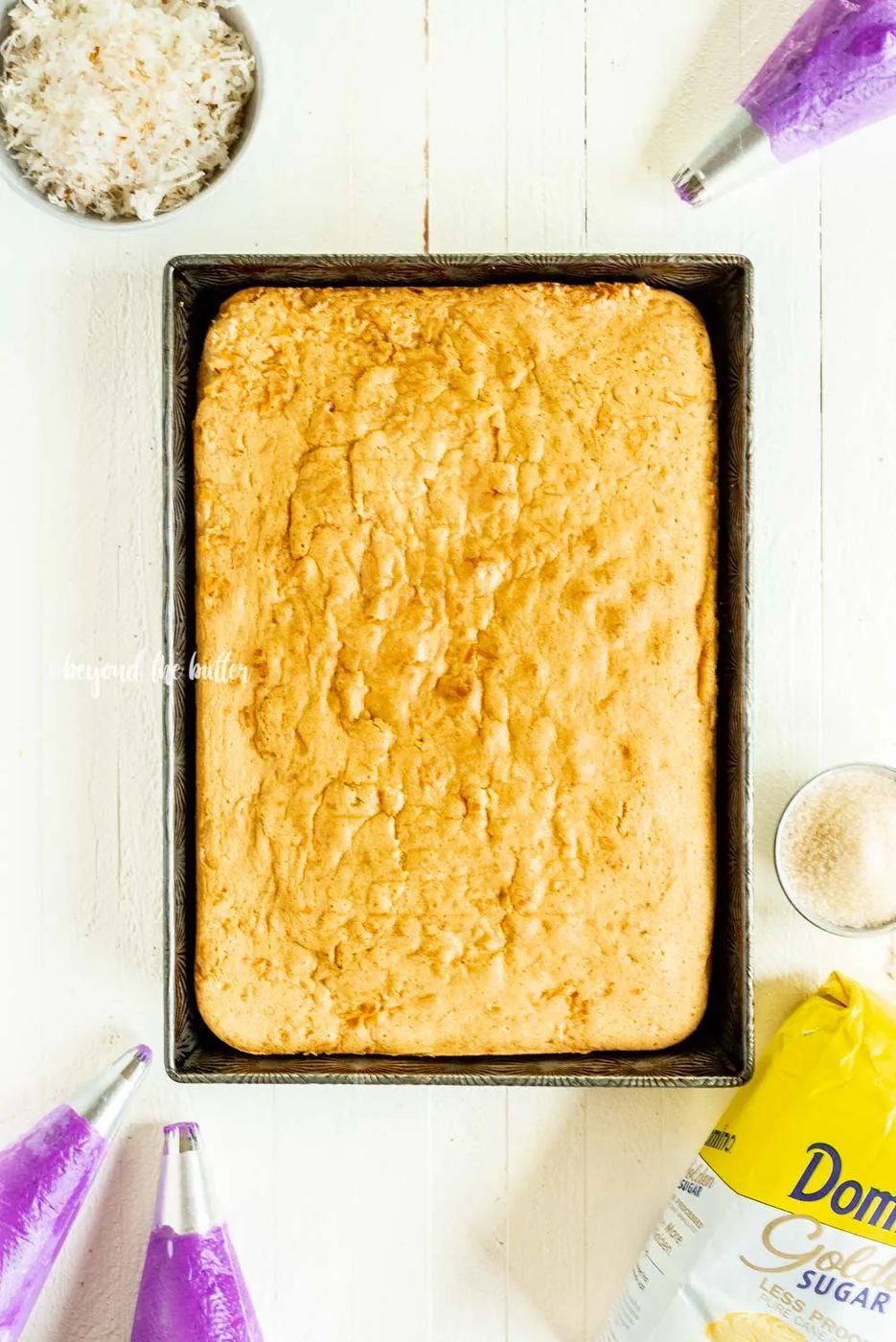 Coconut Sheet Cake with Coconut Buttercream Frosting | All Images © Sovuh, LLC