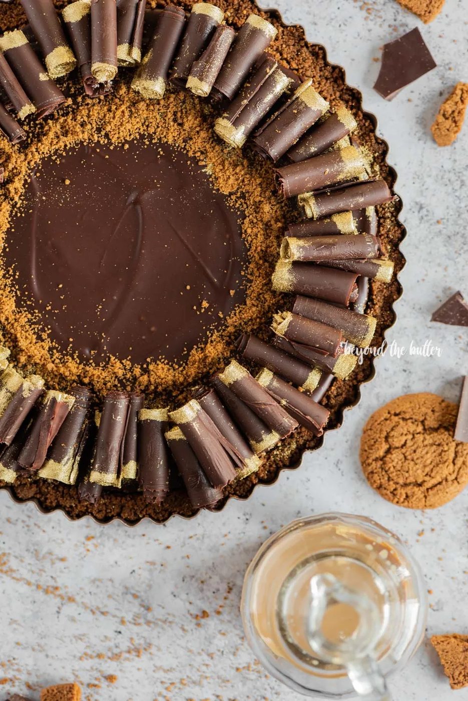 Dark Chocolate Gingersnap Tart | All images © Sovuh, LLC