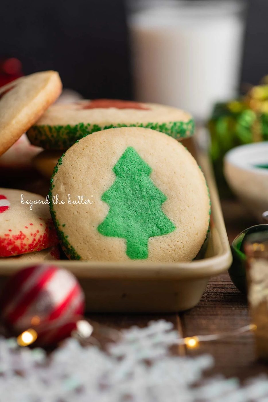 Holiday Slice and Bake Cookies from the kitchen