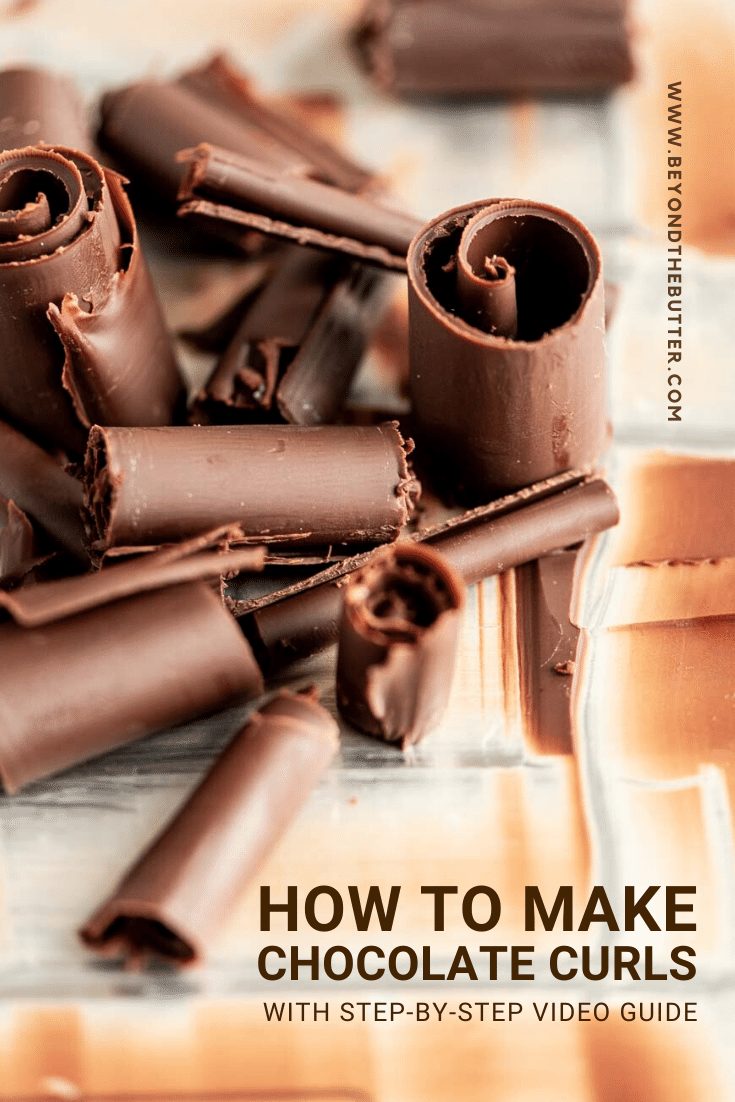 How to Make Chocolate Curls Tutorial | All Images: © Sovuh, LLC