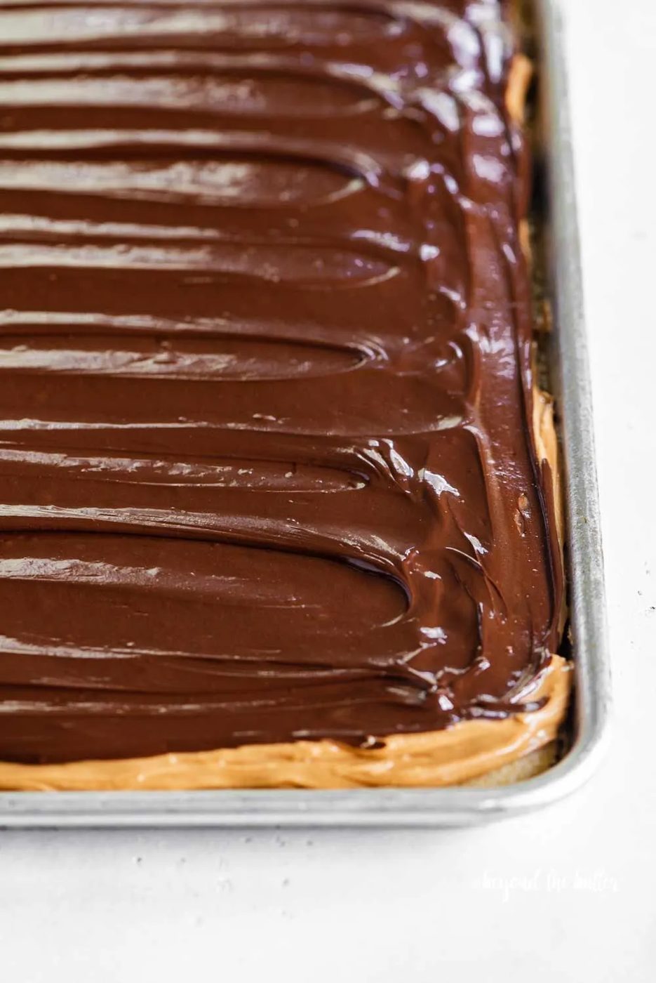 Angled view of pre-cut peanut butter tandy kakes | All Images © Sovuh
