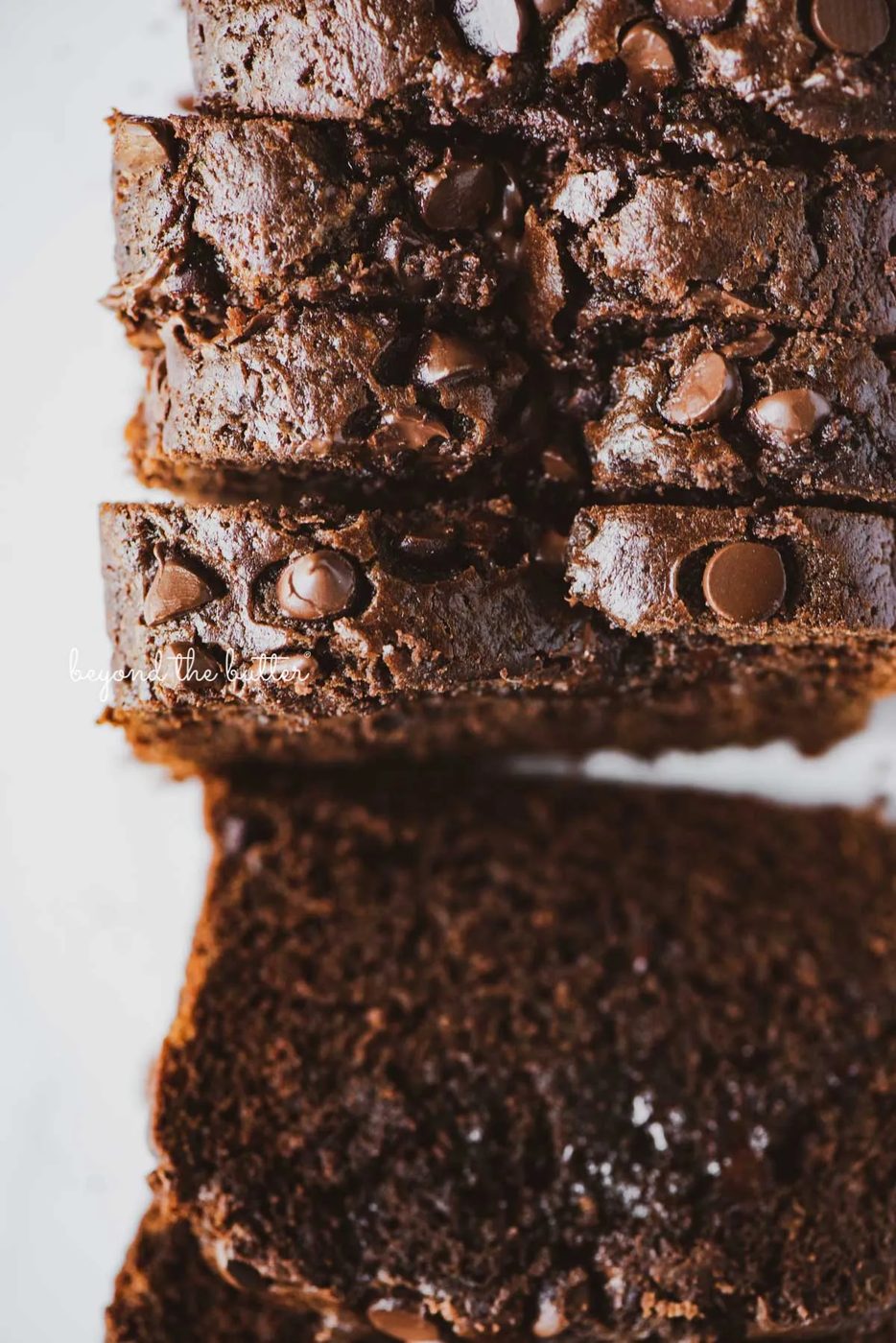 One Bowl Chocolate Zucchini Bread for the home table