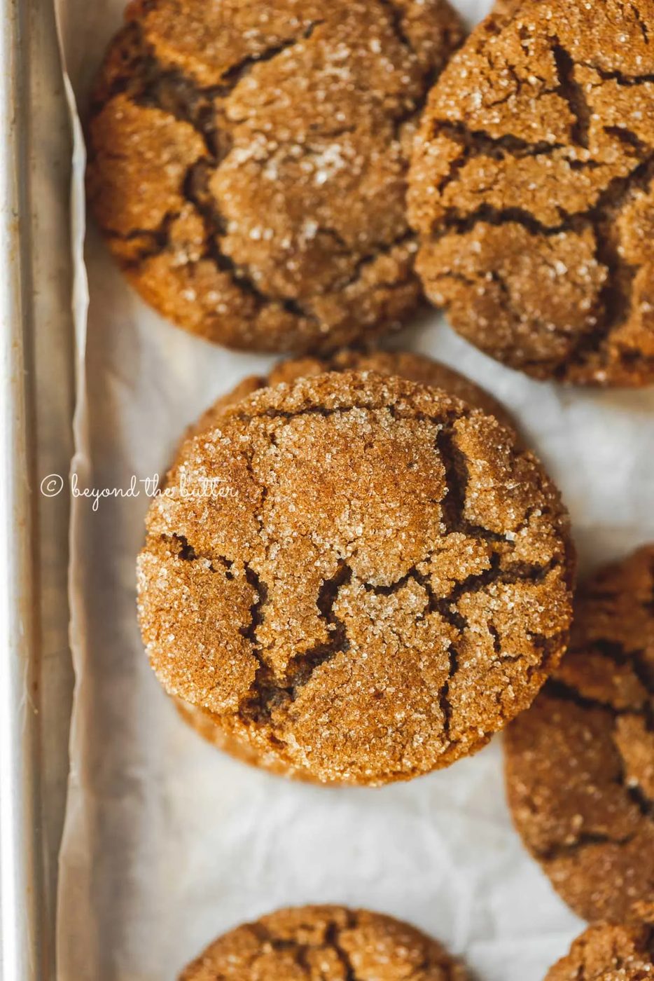 Molasses Cookies, extra tender