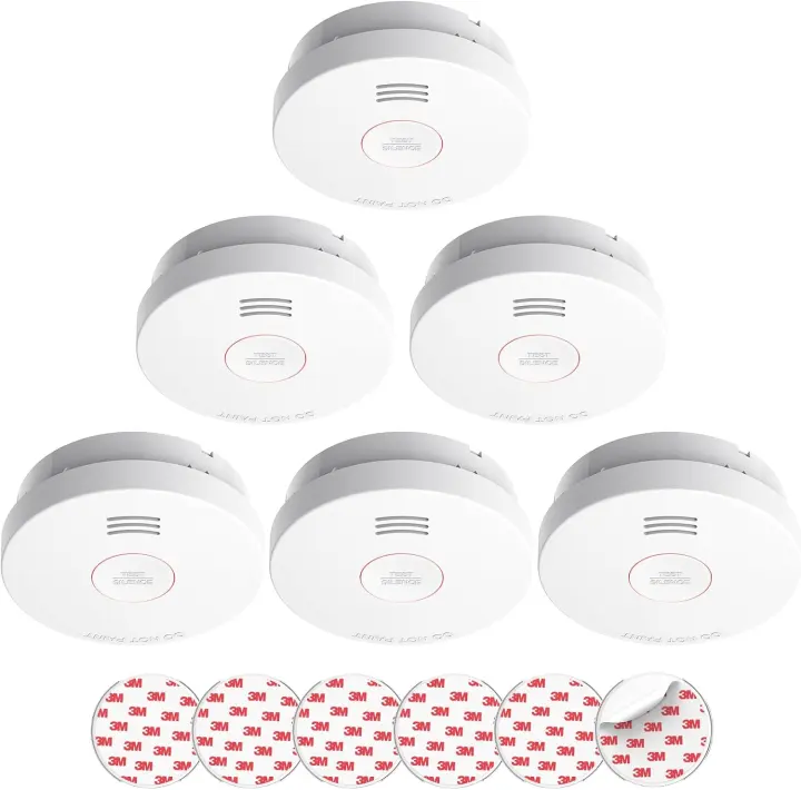 10-Year Photoelectric Smoke Detector — Sealed Battery, UL217-9th