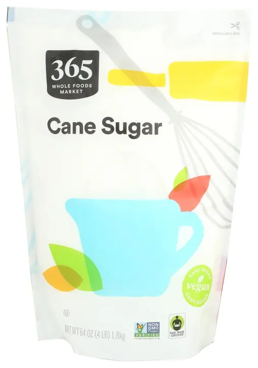 365 by Whole Foods Market — Cane Sugar, 64 oz Resealable Bag