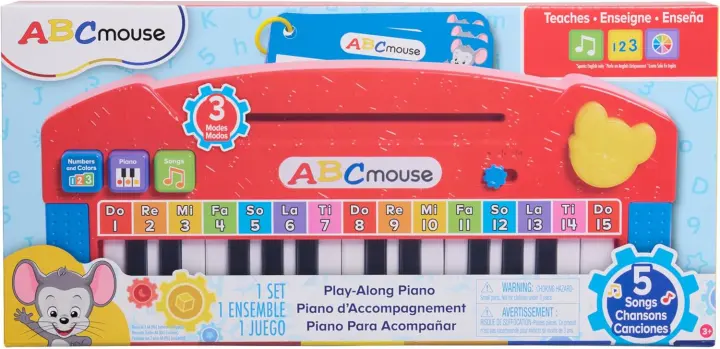 ABCmouse Play-Along Toddler Piano — 3 Learning Modes (Ages 3+)