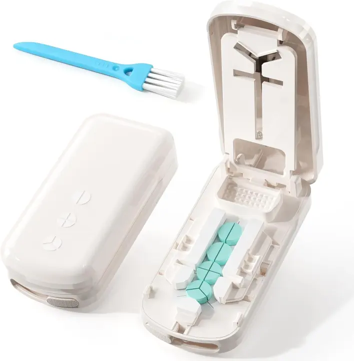 Adjustable Pill Cutter — Half/Third/Quarter Tablet Splitter