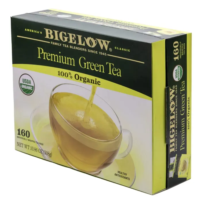 Bigelow Organic Green Tea — 160-Count Tea Bags