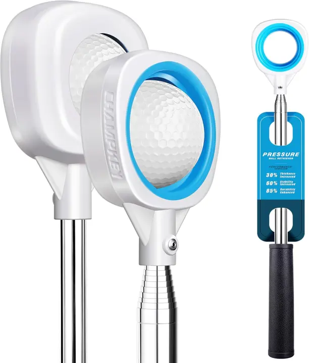 CHAMPKEY Golf Ball Retriever — Telescoping Picker (9–16.3 ft)