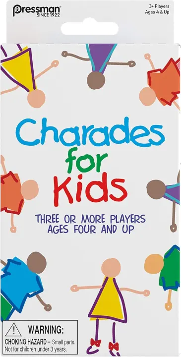 Charades for Kids — Picture-Clue Family Acting Game (Ages 4+)