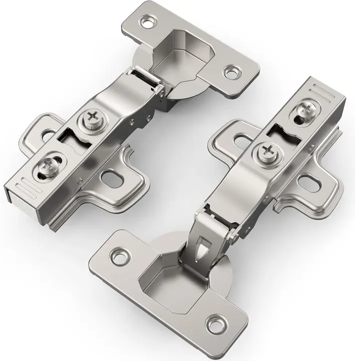 Chibery 50-Pack Concealed Soft-Close Cabinet Hinges (Frameless, 105°)