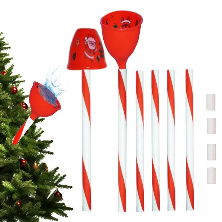 Christmas Tree Watering Funnels — 2-Set 38.6-inch Spout Kit