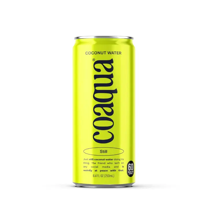 CoAqua Original Coconut Water — 24 x 8.4 fl oz Cans