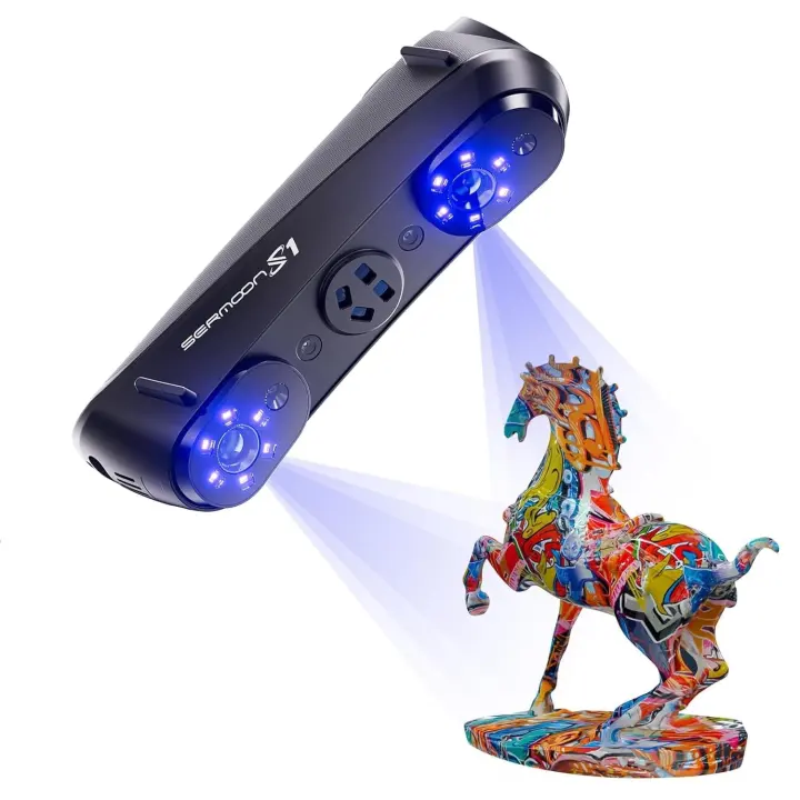 Creality Sermoon S1 Handheld 3D Scanner — Blue Laser, 90FPS