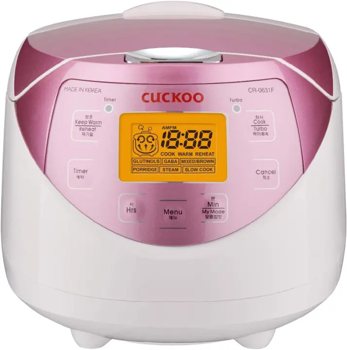 CUCKOO Micom Fuzzy-Logic 12-Cup Rice Cooker (Pink)
