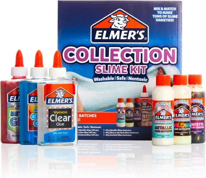 Elmer's Slime Making Kit — 6-Piece Glue & Activator Set