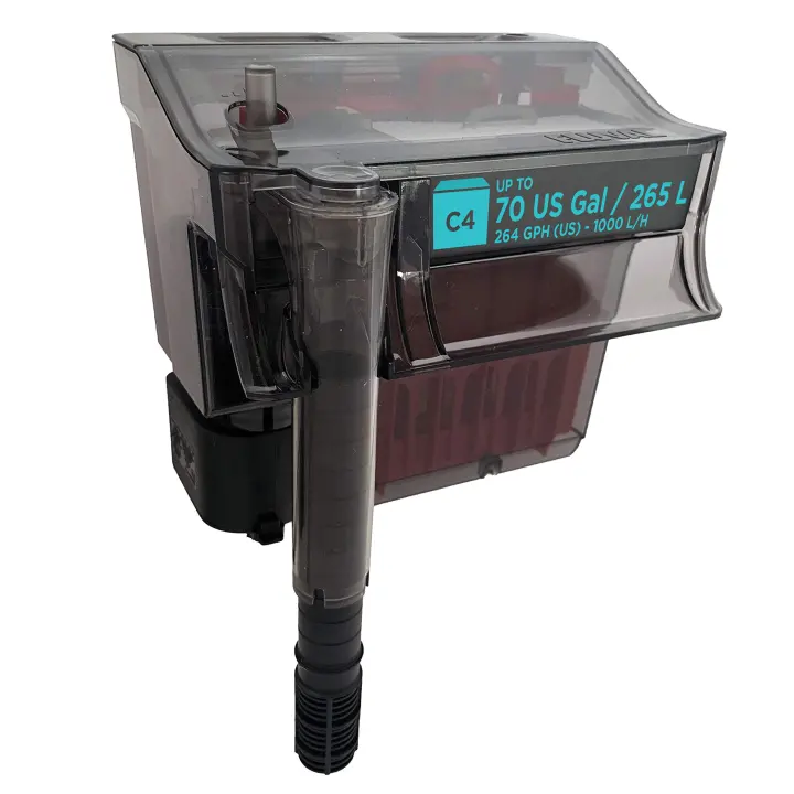 Fluval C4 Hang-On Power Filter for 40–70 gal Aquariums
