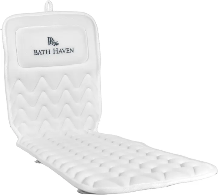Full-Body AirMesh Bath Pillow with Head, Neck & Back Support