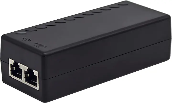 Gigabit PoE+ Injector Powerline Adapter — 802.3af/at, Up to 30W Output