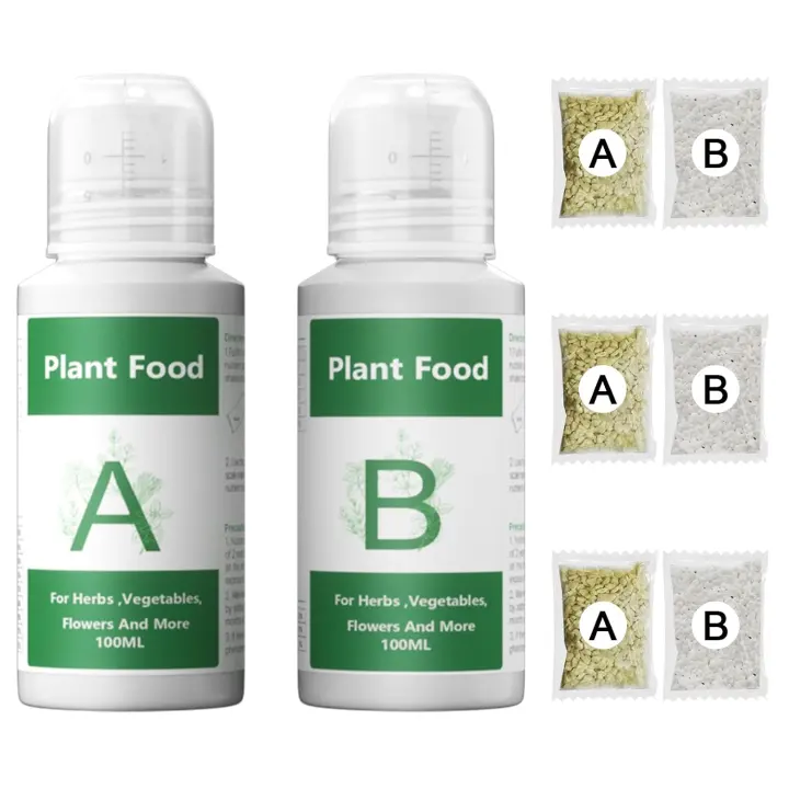 Hydroponic A&B Nutrient Kit (800ml) for Aerogarden & Indoor Systems