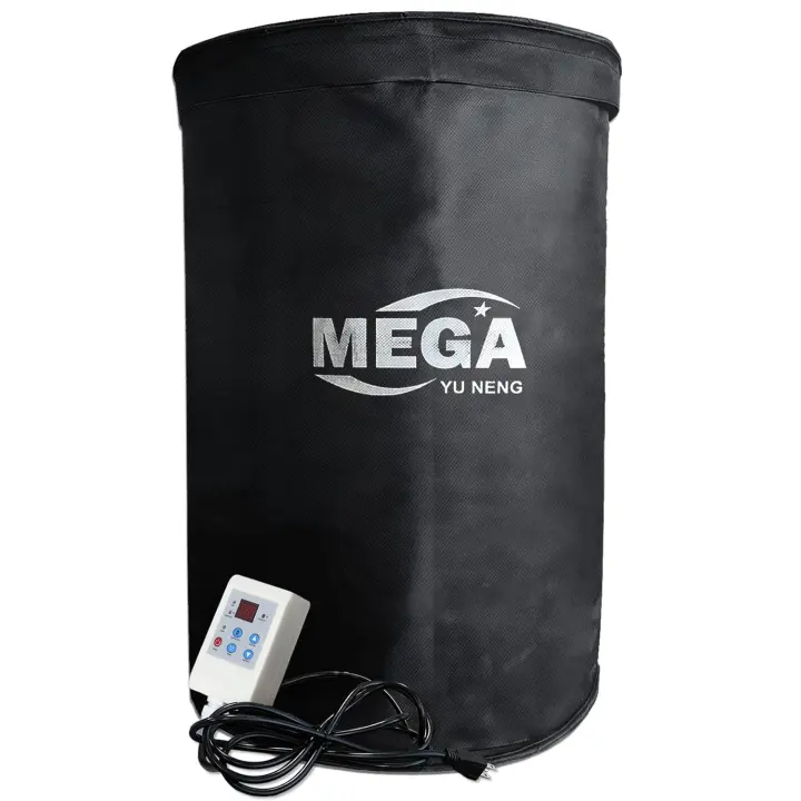 Insulated 55-Gallon Drum Heating Blanket 36×84 with Thermostat (0–150°F)