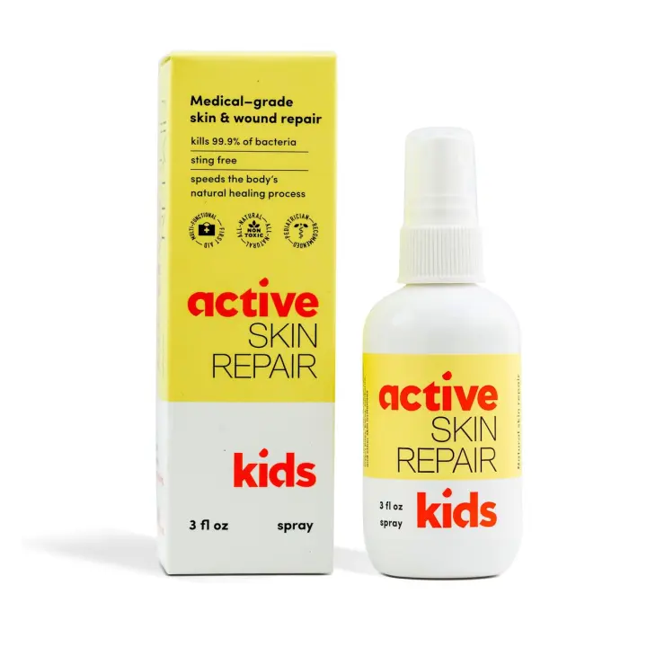 Kids Hypochlorous First Aid Spray — 3 oz Medical-Grade Wound Cleanser