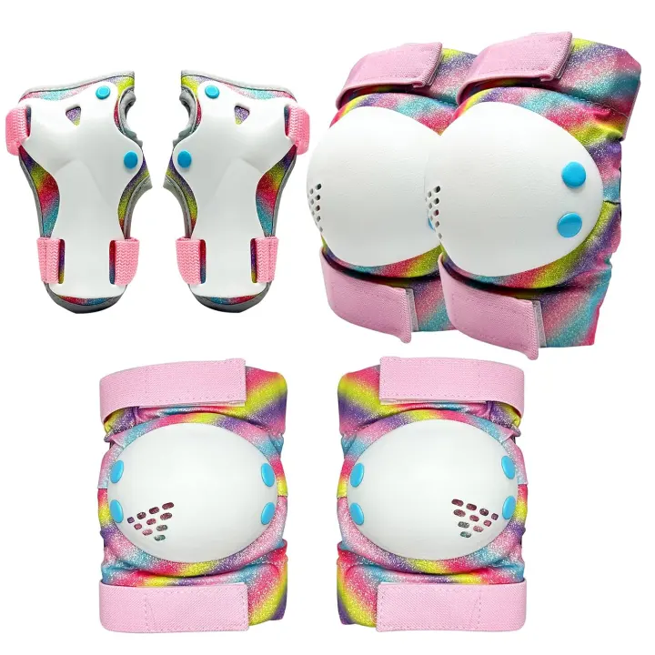 Kids Knee, Elbow & Wrist Protective Pad Set — Child Safety Gear