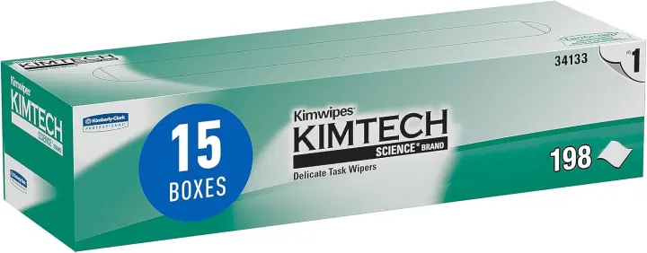 Kimtech Kimwipes Delicate Task Wipes — 15 Boxes (198 ct)