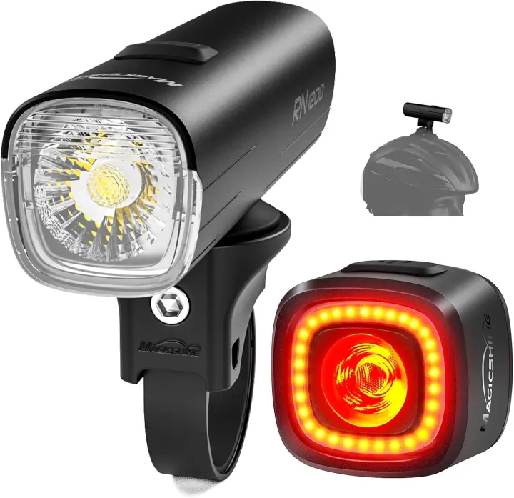 Magicshine RN1200 + SEEMEE 150 V2.0 Rechargeable Bike Light Combo