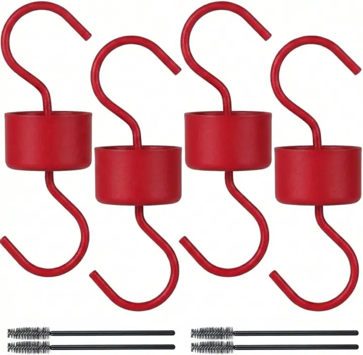 Metal Ant Moats for Hummingbird Feeders — 4-Pack