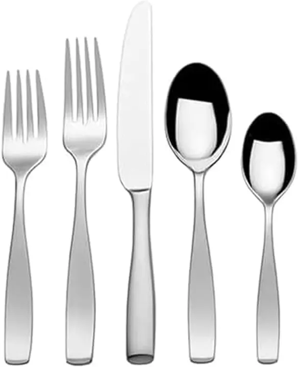 Mikasa Satin Loft 65-Piece Stainless Flatware Set — Service for 12