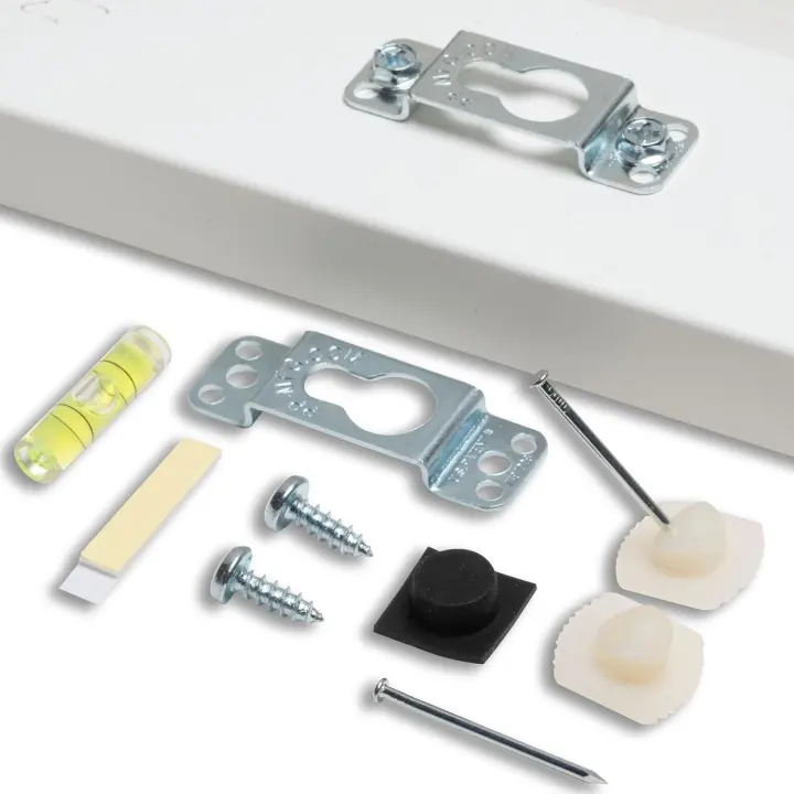 No-Wire Picture Hanging Kit — Flush-Mount Frame Hardware
