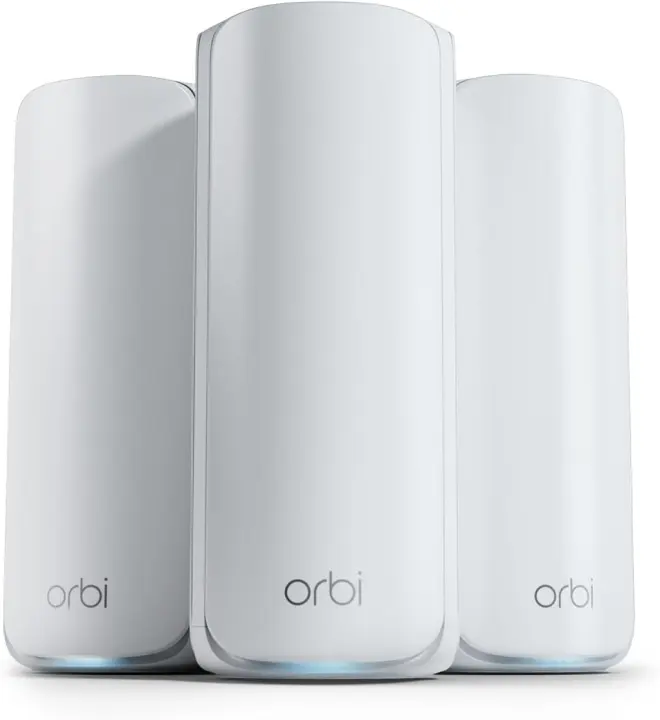 Orbi 770 WiFi 7 Mesh System (3-Pack Router + 2 Satellites)