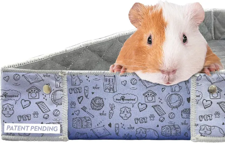 Paw Inspired Critter Box Cage Liner — Raised Sides, Midwest Size