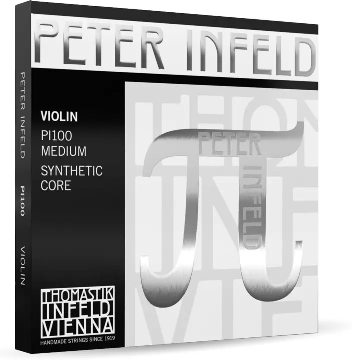 Peter Infeld Violin String Set — 4/4 Medium Tension Synthetic-Core