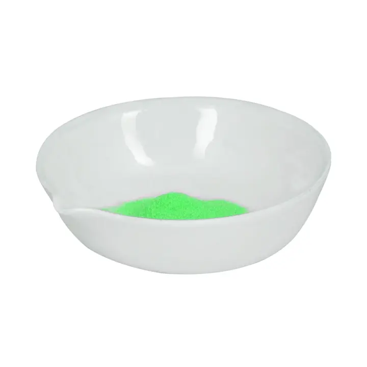 Porcelain Flat Evaporating Basin with Spout — 200 ml