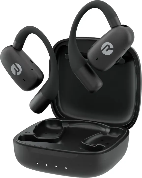 Raycon Everyday Open-Ear Earbuds — Dual-Mic, 40H Battery (Black)