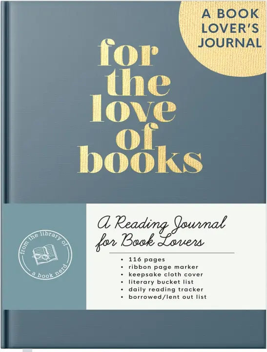 Reading Journal — Hardcover Planner for Avid Book Lovers