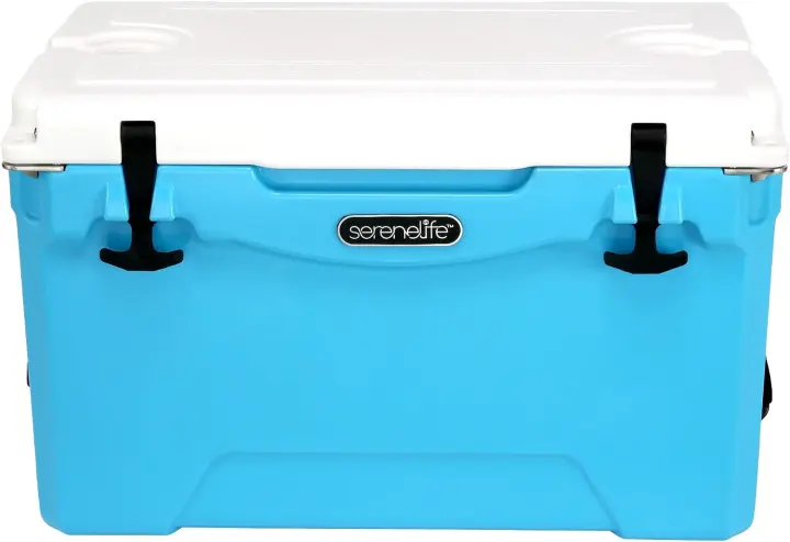 Rotomolded Heavy-Duty Cooler — 45–50 Qt Ice Chest