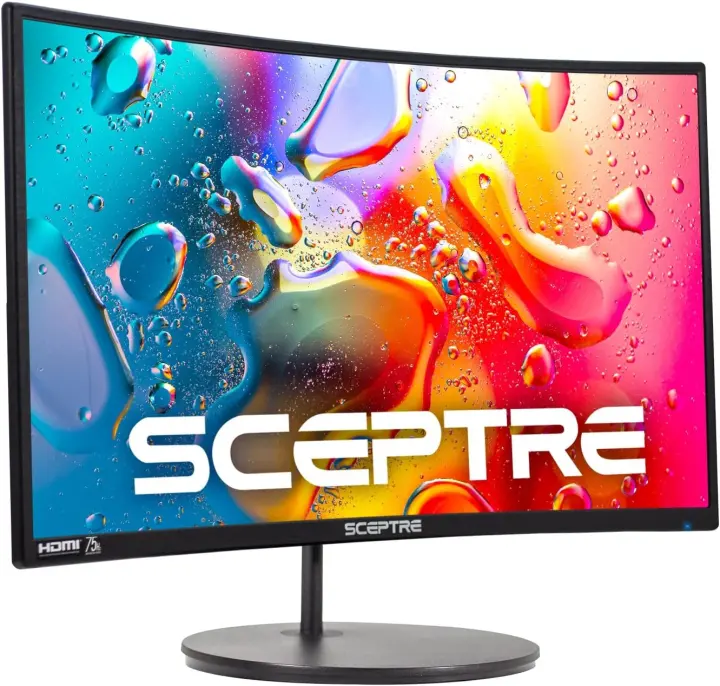 Sceptre Curved 24-inch Gaming Monitor — 1080p, 1800R Curve