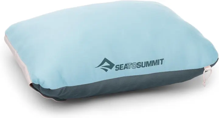 Sea to Summit FoamCore Camping & Travel Pillow — Regular 13.4 x 9.4, Aqua Sea