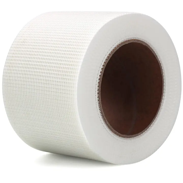 Self-Adhesive Fiberglass Drywall Joint Tape — 4in x 100ft Roll (White)